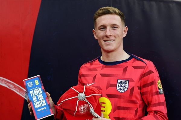 الیوت اندرسون ستاره درخشان انگلیس در اولین تجربه ملی