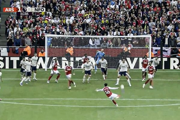  عکس؛ خودنمایی خرید جدید آرسنال با گل دیدنی