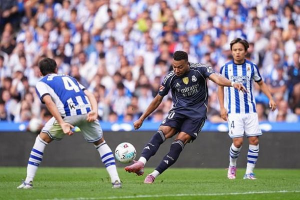 امباپه و آمار فوقالعادهای که مقابل رئال سوسیداد ثبت کرد