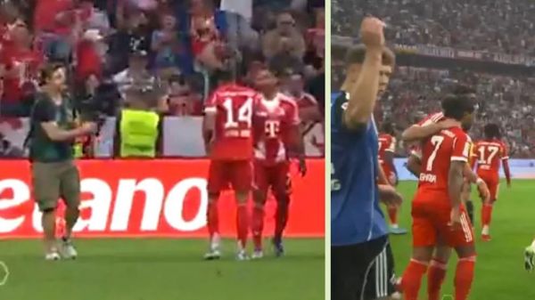  عکس؛ عصبانیت بازیکن هامبورگ از فیلمبردار