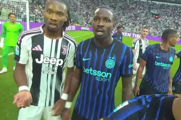  قابی جالب از دو تورام در دربی ایتالیا