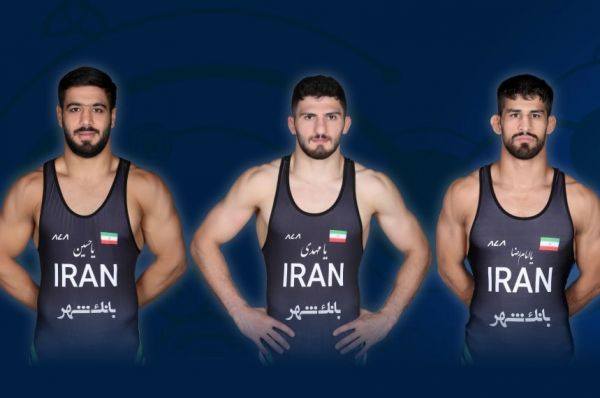  کشتی قهرمانی جهان  محمد نخودی و امیرحسین فیروزپور در رده بندی  امامی در گروه بازنده ها