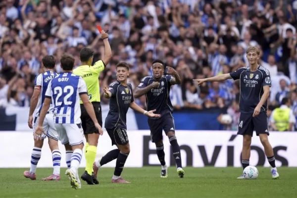  رئال مادرید و فرجام‌خواهی برای کارت قرمز هویسن