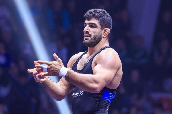  کشتی آزاد قهرمانی جهان  کامران قاسم پور به مدال برنز دست یافت