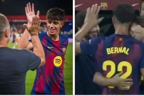 تشویق‌های فراموش نشدنی برای بازیکن بارسلونا پس از مدت‌ها دوری
