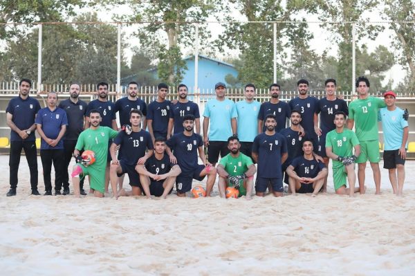  گزارش تصویری  تمرین تیم ملی ساحلی، دوشنبه 24 شهریور