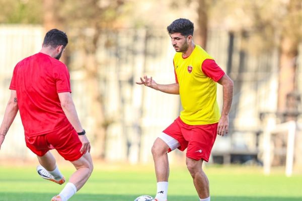 بازگشت خدابندهلو به تمرینات پرسپولیس