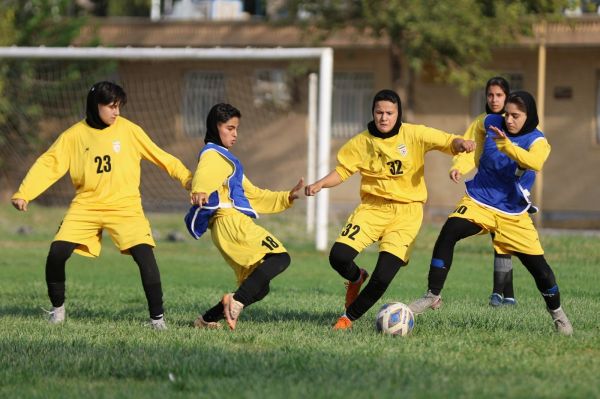  گزارش تصویری  تمرین تیم ملی فوتبال دختران نوجوان