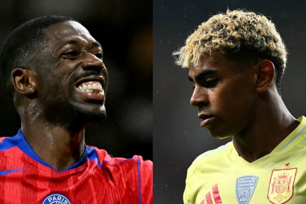 مدیر ورزشی پاری سن ژرمن توپ طلا باید به دمبله برسد