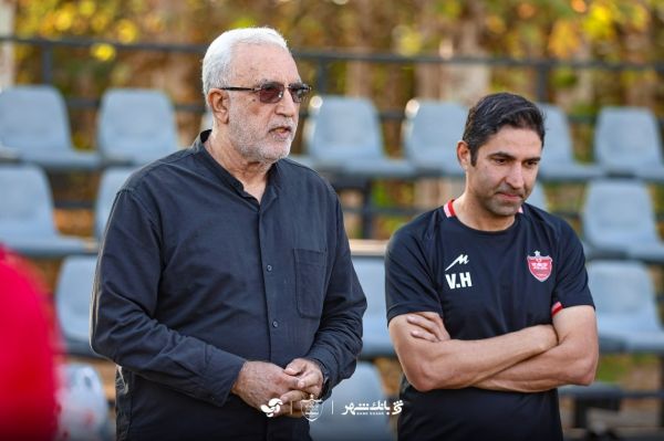 تمرین پرسپولیس با حضور مهمان ویژه