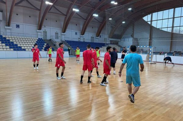  تمرین با نشاط شاگردان صانعی پیش از مصاف با روسیه