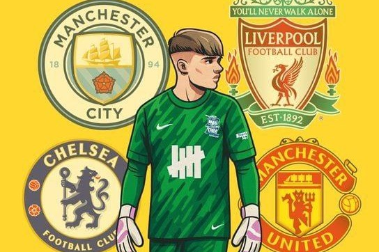  رقابت غول‌های لیگ برتر انگلیس برای جذب استعداد ۱۴ ساله دروازه‌بانی