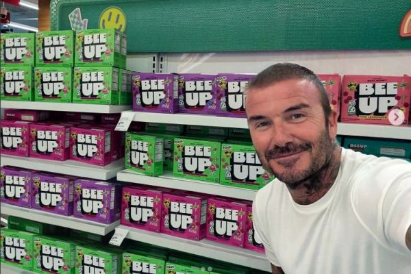  دیوید بکام و تولید محصولی بر پایه عسل