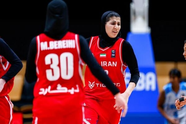  شکست دختران ایران در فینال بسکتبال کاپ آسیا