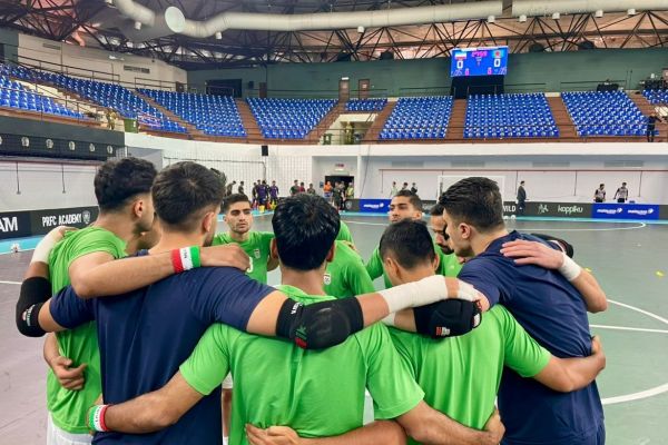 گزارش تصویری تصاویر رختکن ملی‌پوشان فوتسال مقابل بنگلادش
