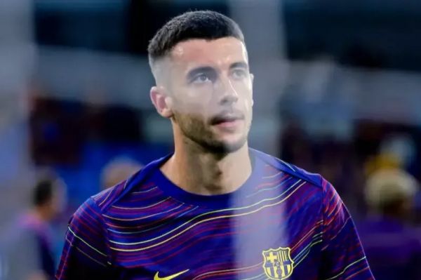 وایرال شدن شادی گل جالب بازیکن بارسلونا عکس