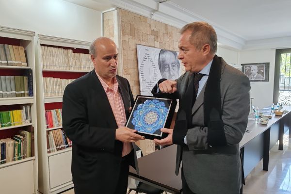 دیدار رئیس فدراسیون با سفیر مکزیک در ایران