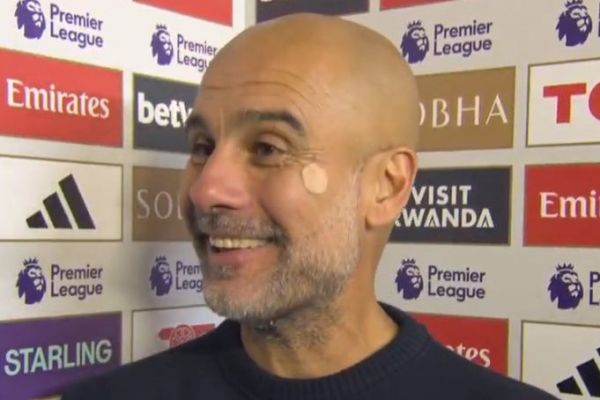 گواردیولا آرسنال تیم بهتر میدان بود