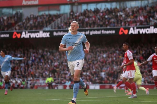 هالند و درخششی که مقابل آرسنال داشت