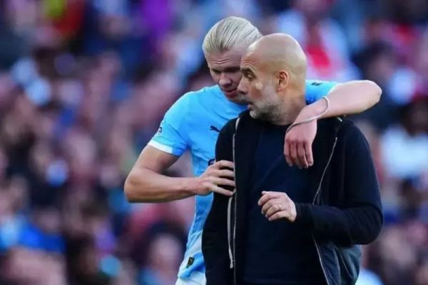 انتقاد از گواردیولا به خاطر تعویض ارلینگ هالند