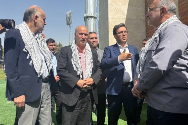 پروژه های جدید عمرانی در مرکز ملی فوتبال افتتاح شد