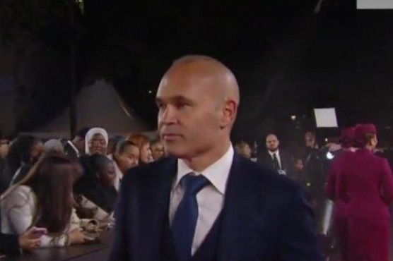  صحبت‌های اینیستا پیش از شروع مراسم توپ طلا