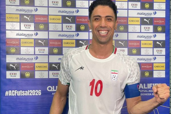 حسین طیبی بهترین گلزن و بازیکن مرحله مقدماتی جام ملتهای آسیا