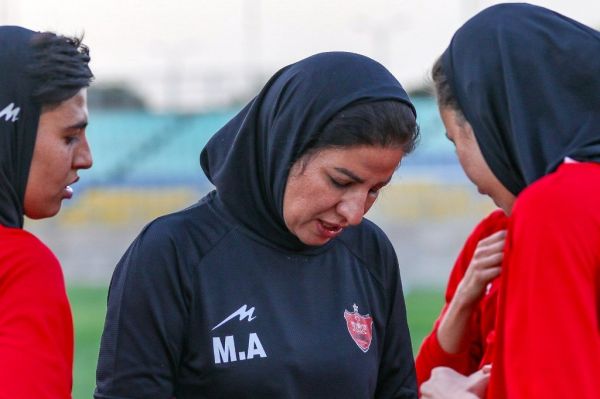  آخرین تمرین تیم فوتبال بانوان پرسپولیس پیش از دیدار با گل‌گهر سیرجان
