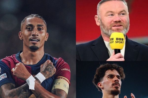 انتقاد شدید وین رونی از جایگاه رافینیا و ویتینیا در توپ طلا