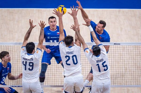  والیبال قهرمانی جهان  حذف ناباورانه ایران مقابل چک