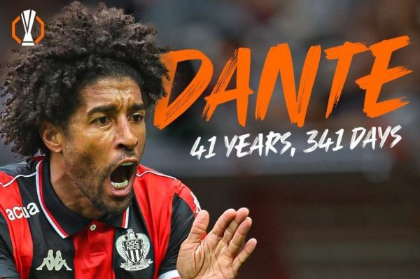  تاریخ‌سازی دانته در لیگ اروپا با پیراهن نیس