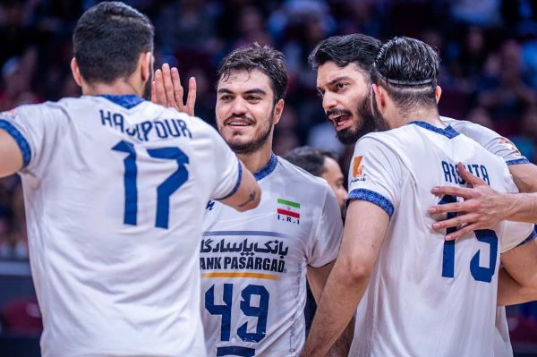 گزارش تصویری دیدار ایران و چک در مرحله یک چهارم نهایی قهرمانی والیبال جهان