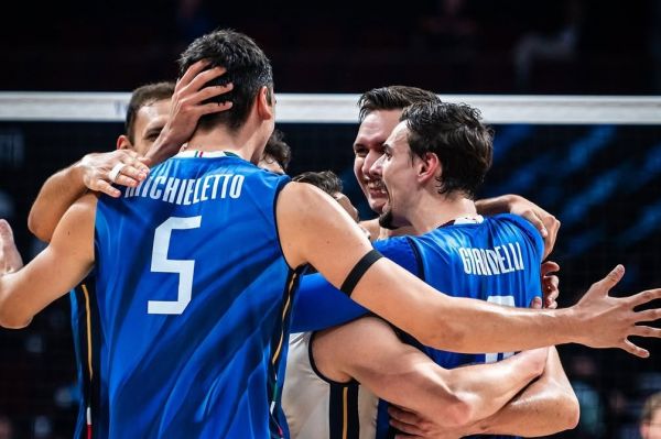  چهار تیم مرحله نیمه نهایی والیبال قهرمانی جهان ۲۰۲۵