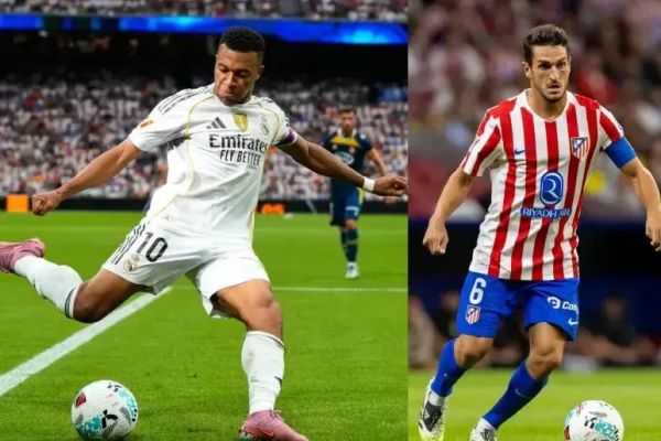رویارویی دیدنی دو ستاره رئال مادرید و اتلتیکو مادرید در دربی مادرید