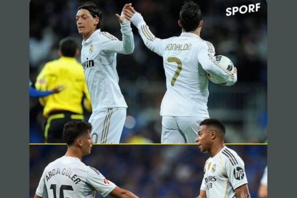  استوری نوستالژیک اوزیل؛ رونالدو و اوزیل در کنار امباپه و گولر