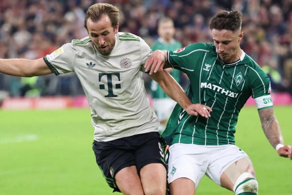  سرمربی وردربرمن  بایرن مونیخ از تصمیمات داوری بهره برد