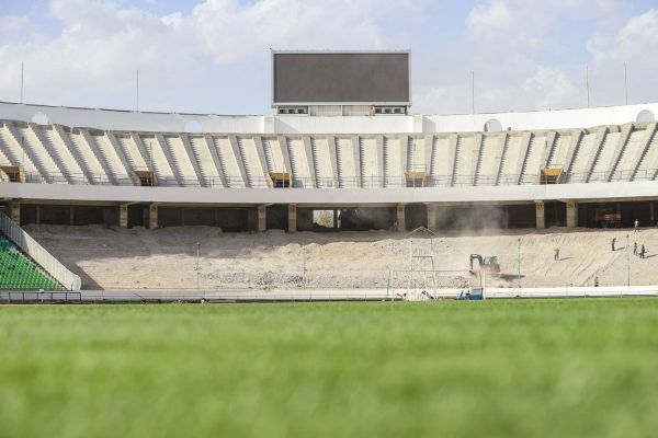  تصاویری از آخرین روند بازسازی ورزشگاه آزادی