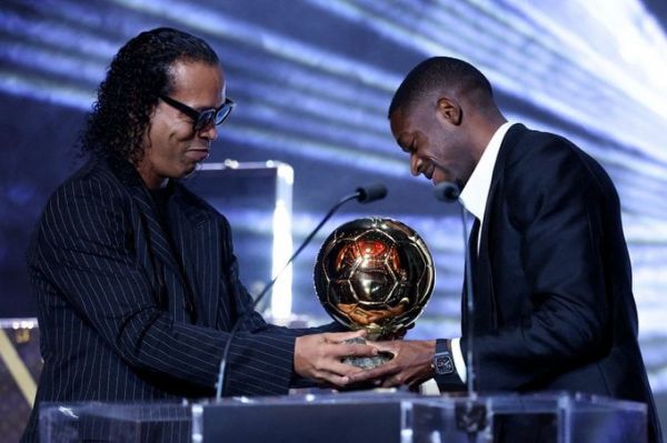 احساسی که دمبله در لحظه دریافت توپ طلا داشت