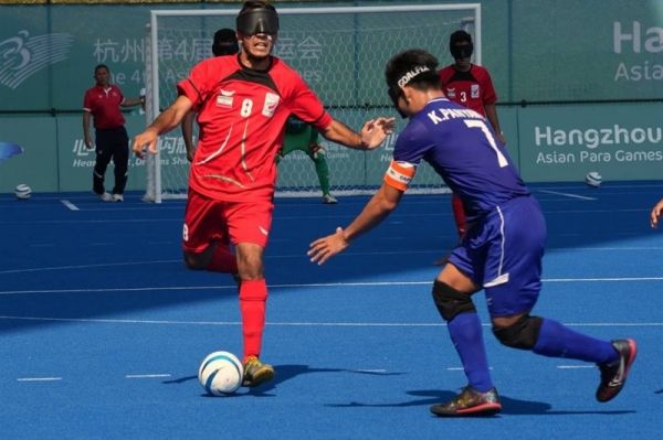  ایران در فینال جام ملت‌های فوتبال نابینایان