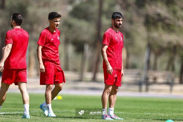 برگزاری تمرین ۹۰ دقیقهای پرسپولیس