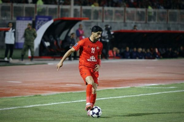 اسماعیلیفر بهترین بازیکن دیدار تراکتور - الوحده شد