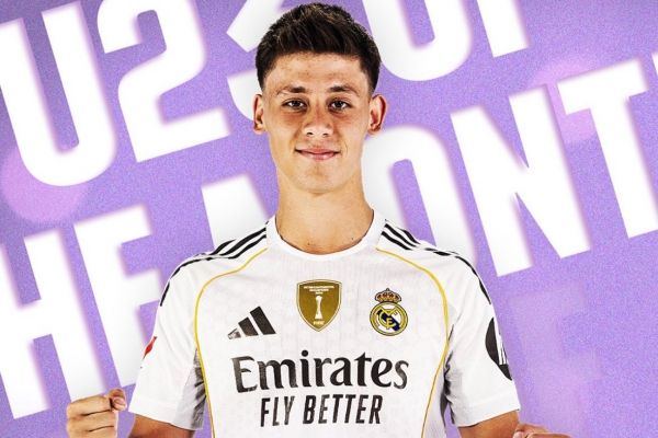 گولر بهترین بازیکن جوان ماه سپتامبر لالیگا شد