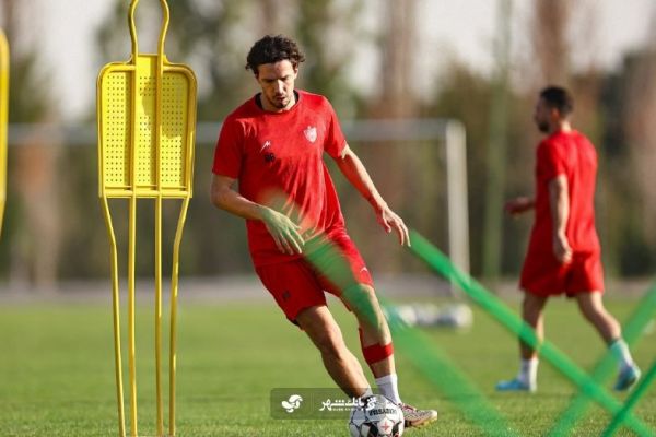  گزارش تصاویری تصاویری از تمرینات امروز سرخپوشان