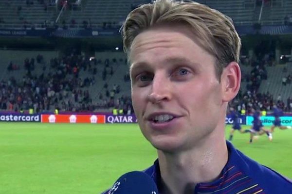  صحبت های فرنکی دی یونگ پس از شکست برابر پاری‌سن‌ژرمن