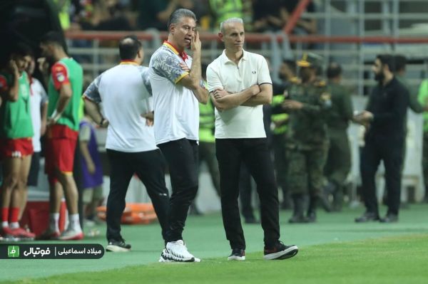  گل محمدی  تیم خوشحالِ بازی تراکتور است  تیم من وقت تلف کردن بلد نیست