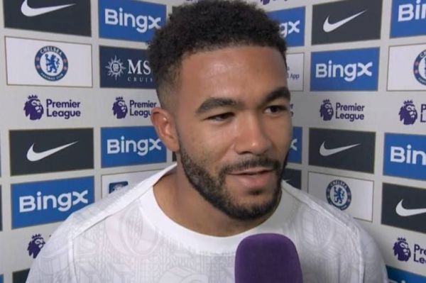  ریس جیمز  هیچ‌وقت فکر نمی‌کردم دفاع وسط بازی کنم