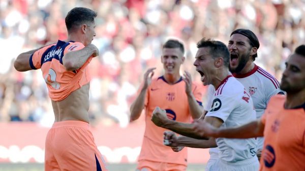  راز پیروزی سویا مقابل بارسلونا لو رفت