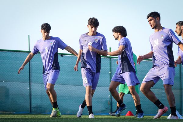  نخستین تمرین تیم ملی فوتبال امید در اصفهان برگزار شد