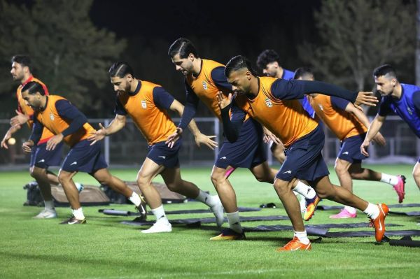 گزارش تصویری تمرین تیم ملی پوشان کشور