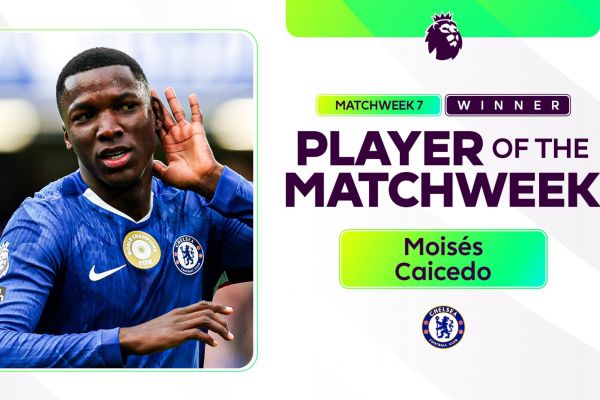 رسمی؛ ستاره اکوادوری چلسی بهترین بازیکن هفته هفتم لیگ برتر انگلیس